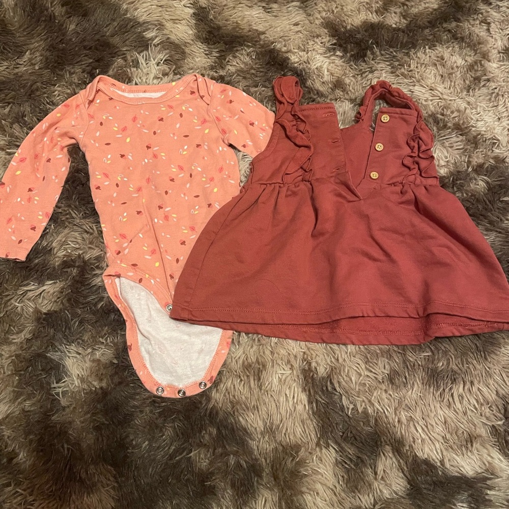 Baby girl fall outfit